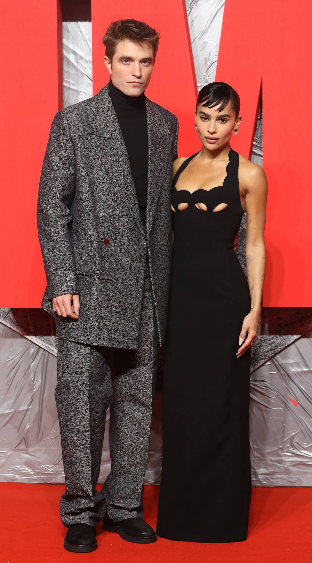 Robert Pattinson i Zoë Kravitz (Fot. Getty Images)