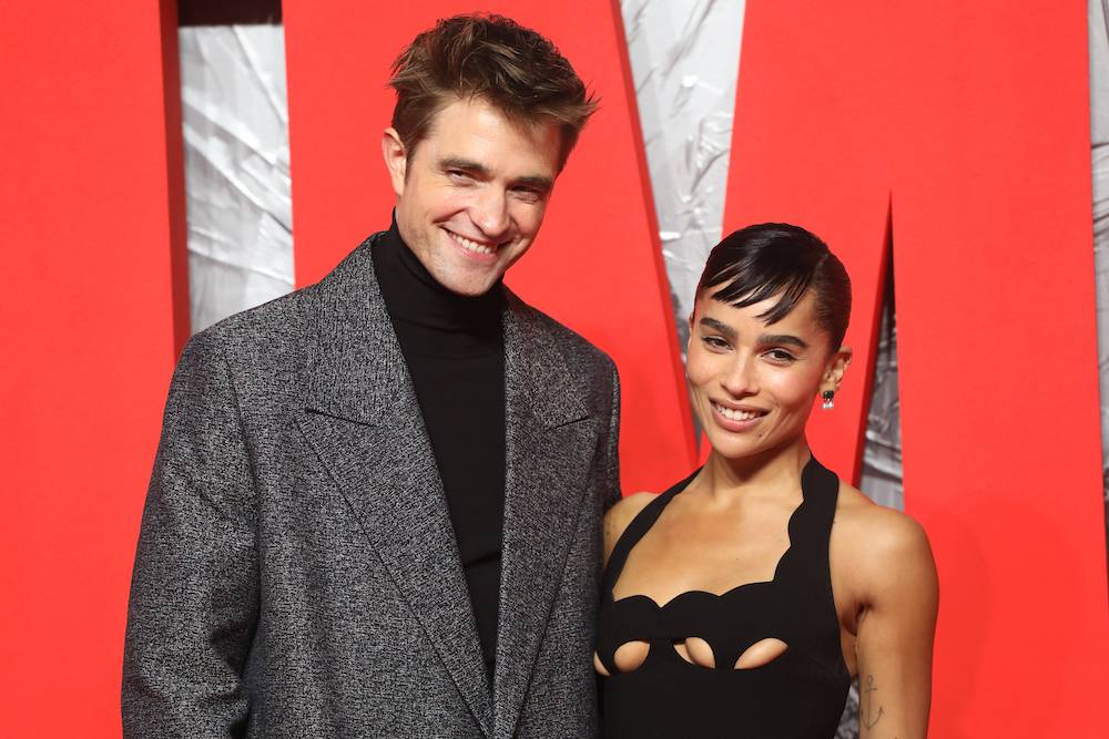 Robert Pattinson i Zoë Kravitz (Fot. Getty Images)