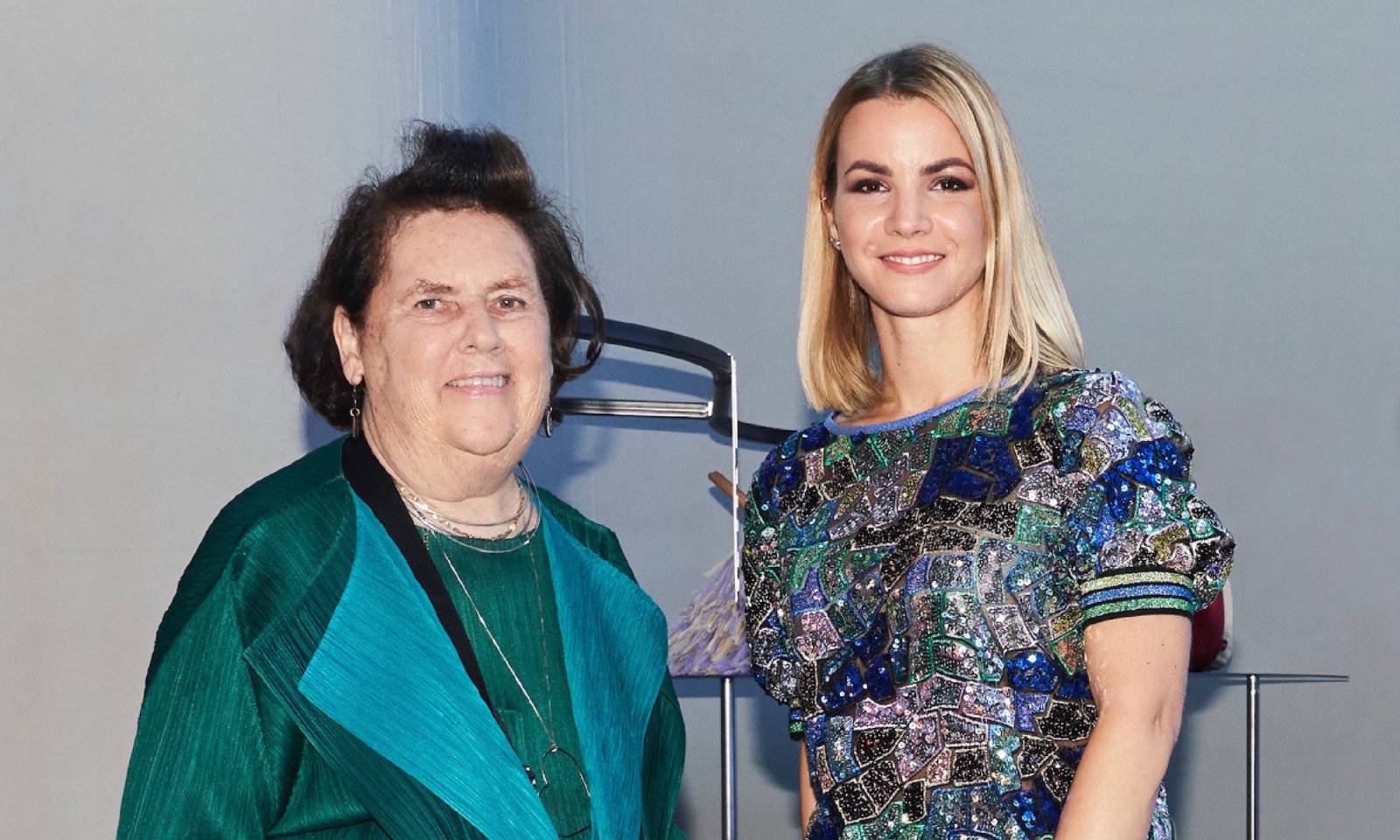 Suzy Menkes i Zsófia Bata-Jakab (Fot. materiały prasowe) 