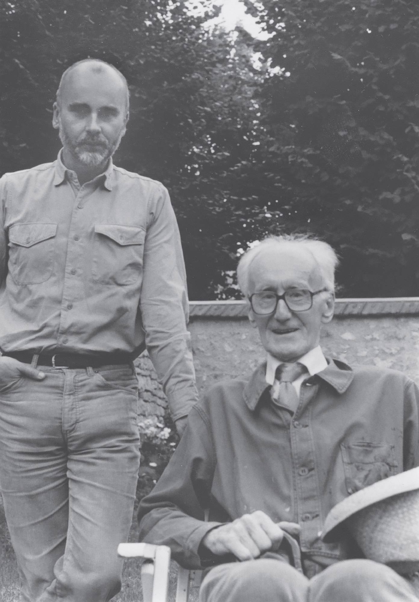 Adam Zagajewski i Józef Czapski (Fot. materiały prasowe Wydawnictwo a5)