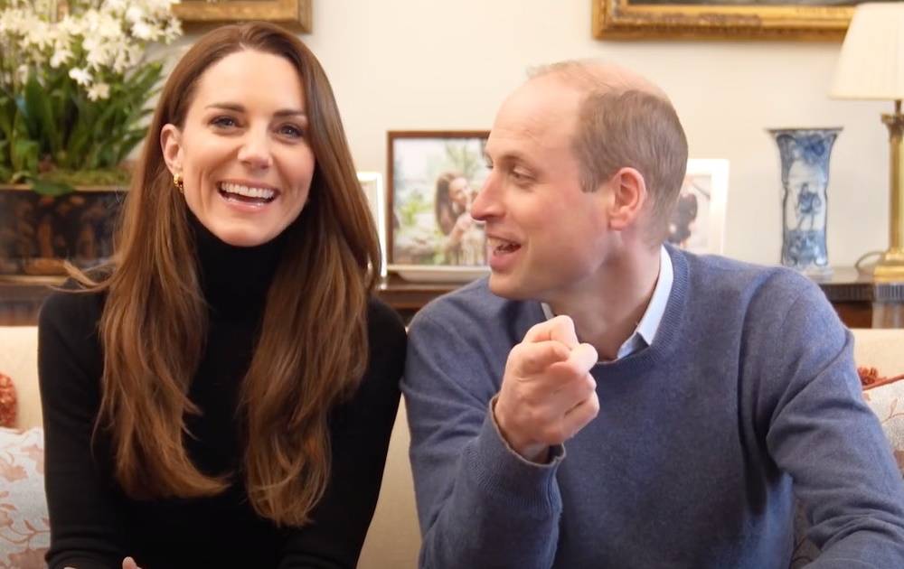 Kadr z filmu księżnej Kate i księcia Williama (Fot. YouTube)