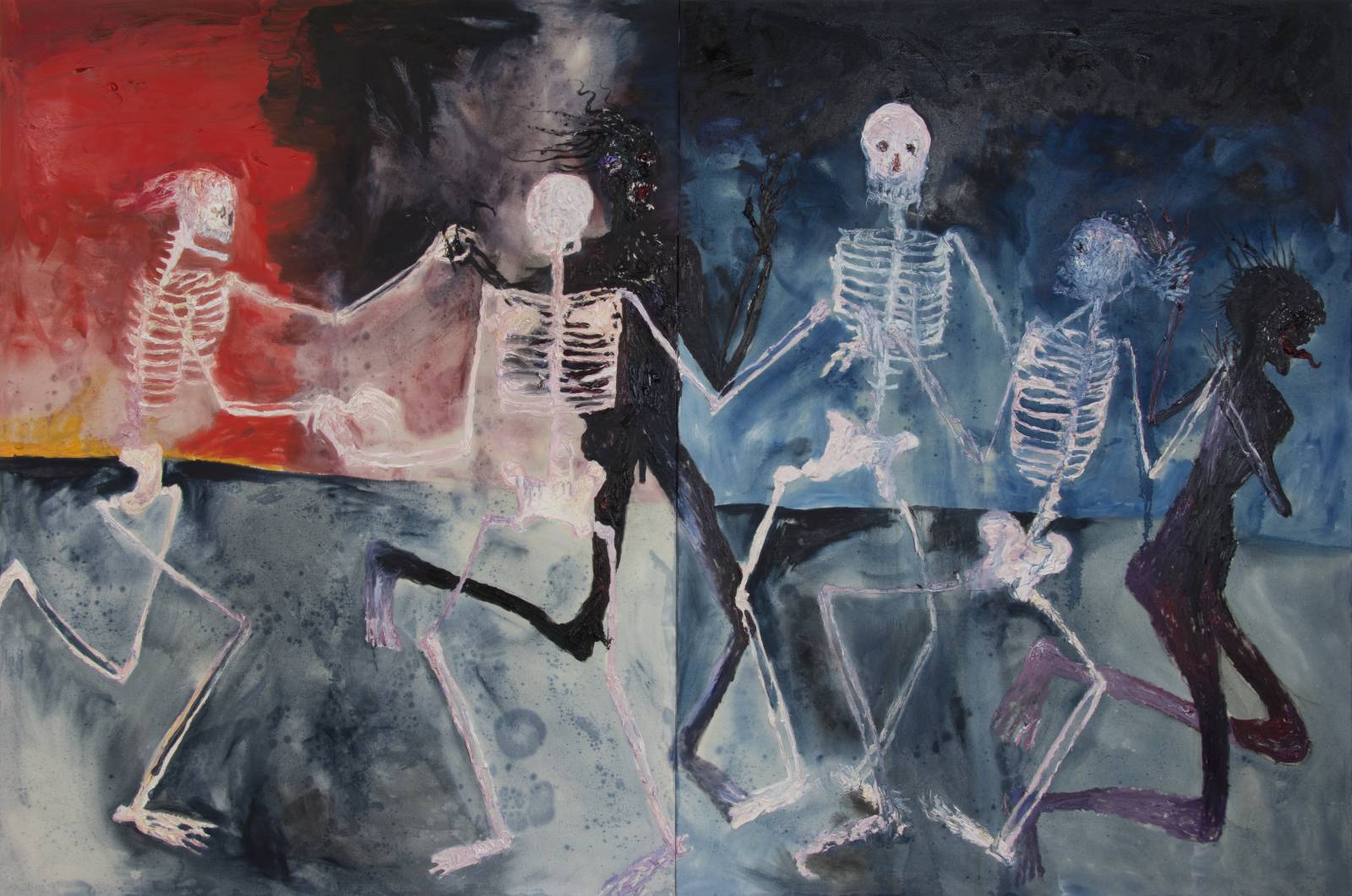 Konrad Żukowski, „Danse Macabre”, 2021(Fot. Dzięki uprzejmości HOS Gallery)