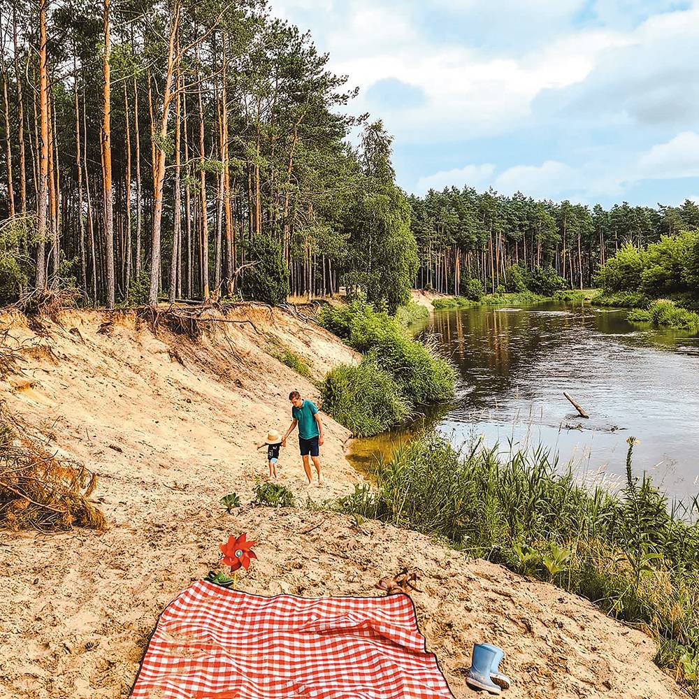 Plaże nad Liwcem w Świniotopie