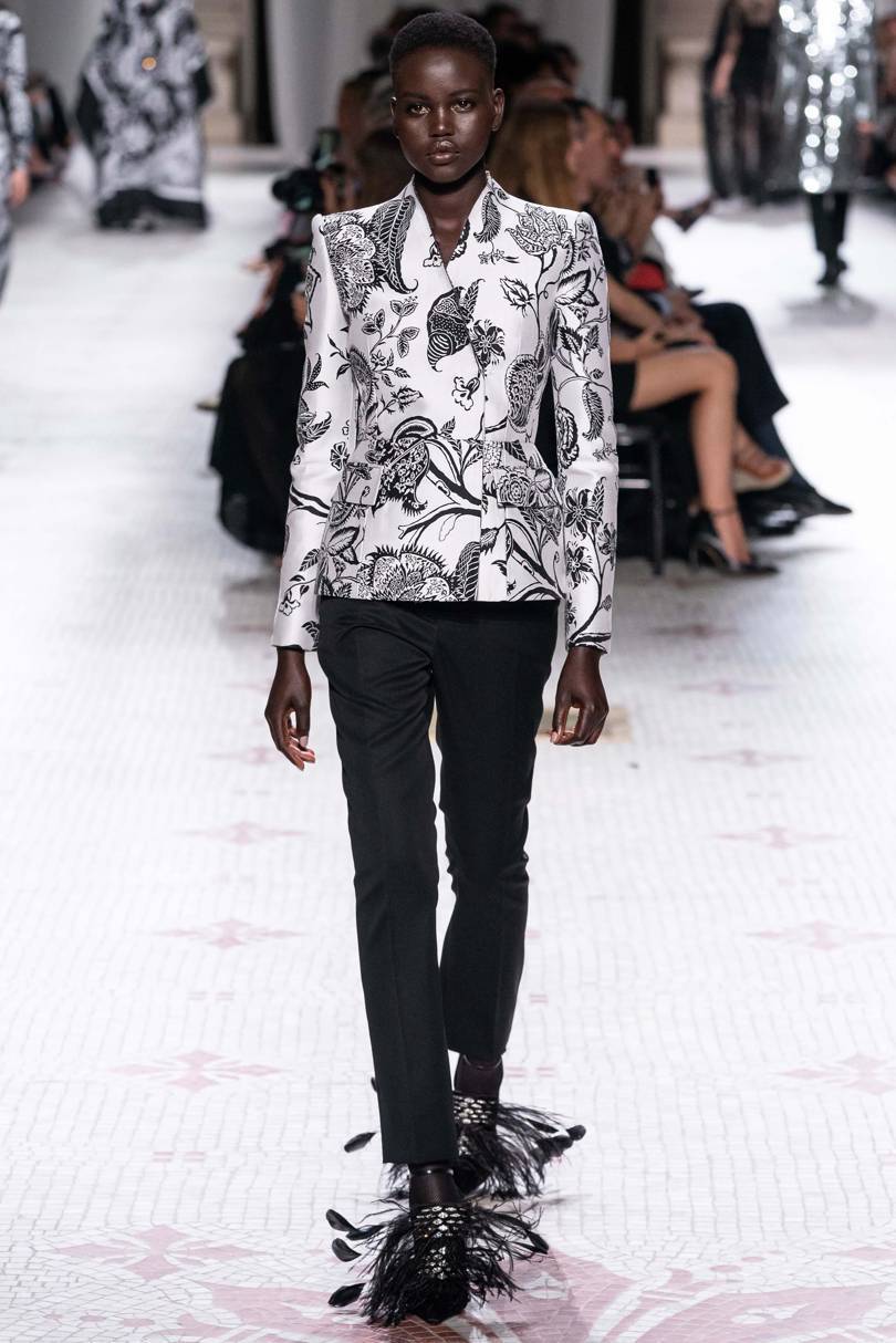 From the Givenchy Haute Couture collection for Autumn/Winter 2019 Credit: GORUNWAY.COM