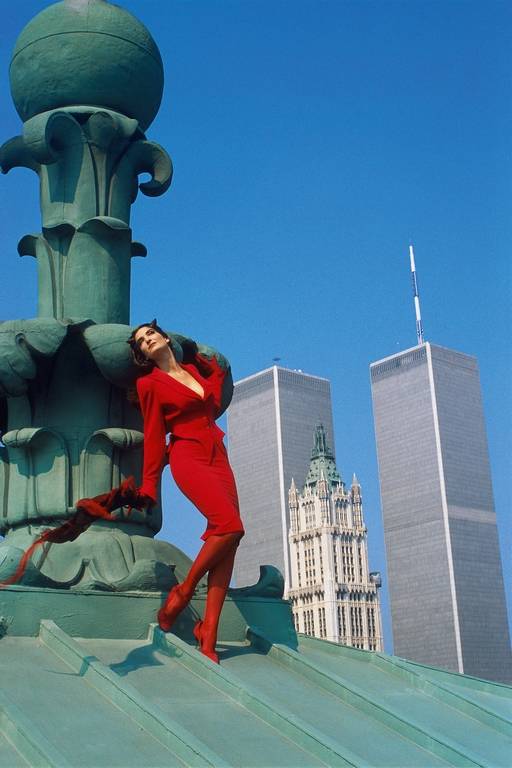 NEW YORK (USA), 1988. Carol Wilson w kreacji Muglera