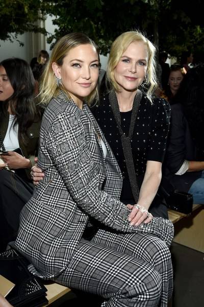Kate Hudson and Nicole Kidman were in the front row at Michael Kors Spring/Summer 2020 show
Credit: © Dimitrios Kambouris / Getty