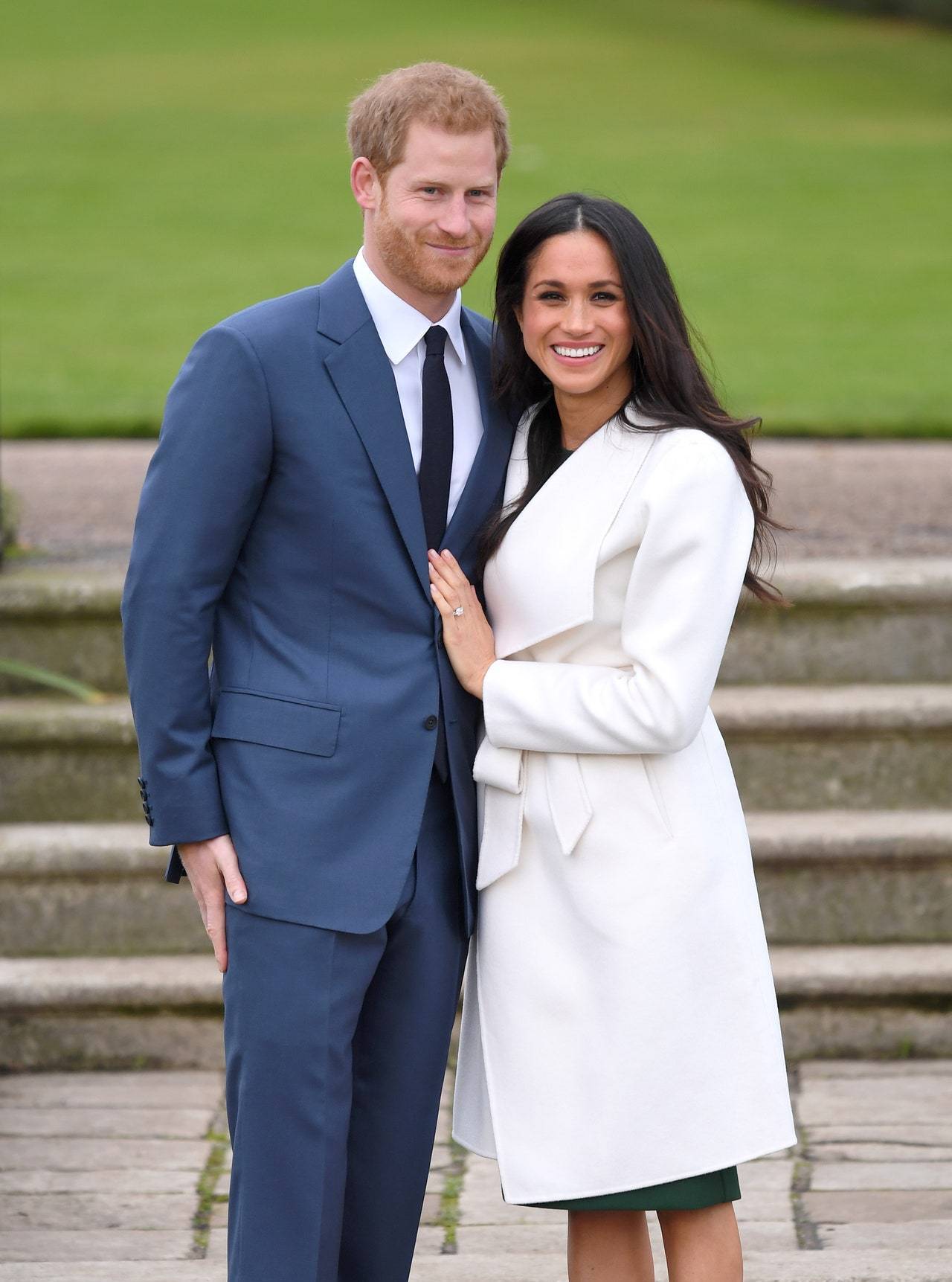 Londyn:Książę Harry i Meghan Markle w Pałacu  Kensington, 2017 r, (Fot. by Karwai Tang/WireImage)