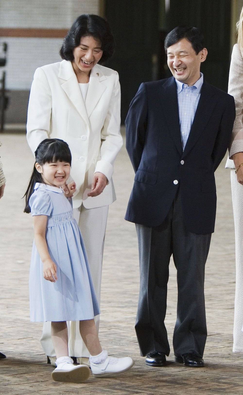 Naruhito, Masako i Aiko (Fot. Getty Images)