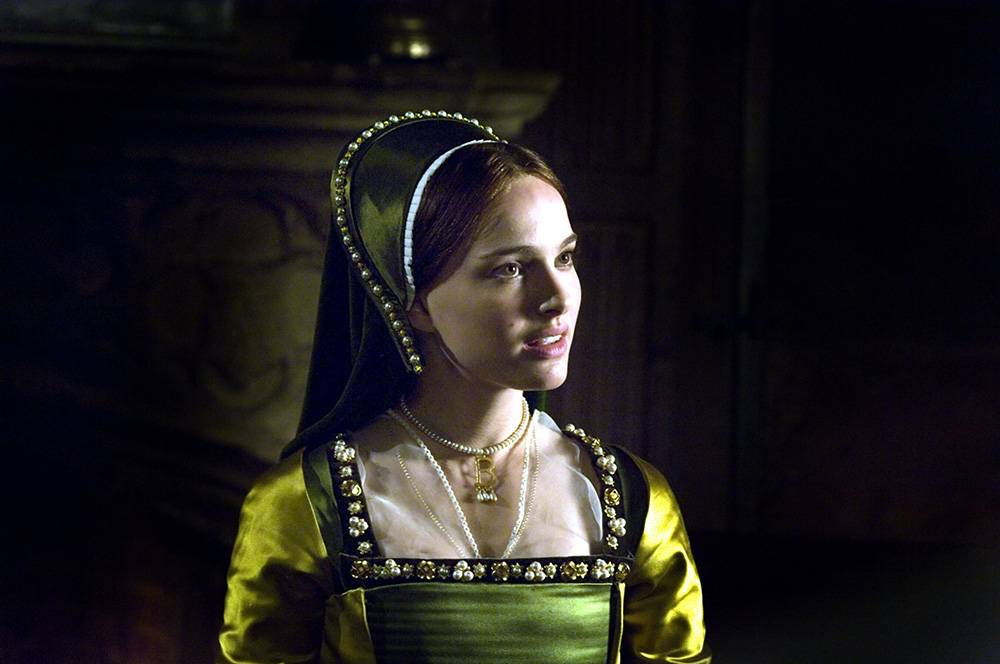 Anna Boleyn grana przez Natalie Portman w filmie „Kochanica króla” Fot.Alex Bailey