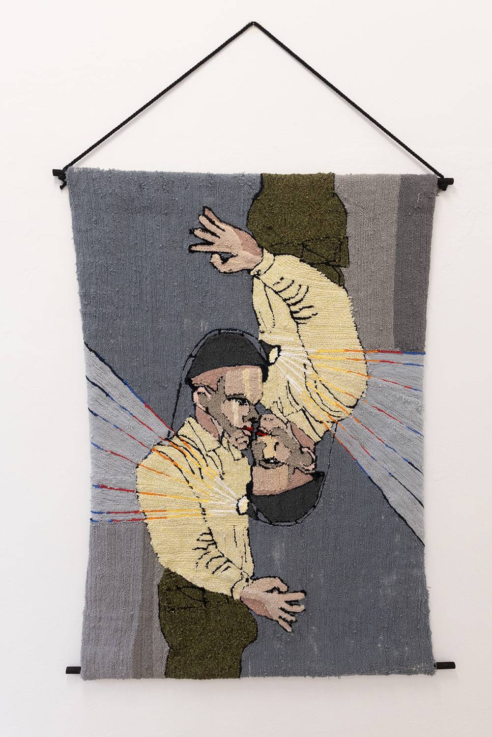 Przemek Branas, „Pocałunek górników” (Fot. Dzięki uprzejmości artysty )