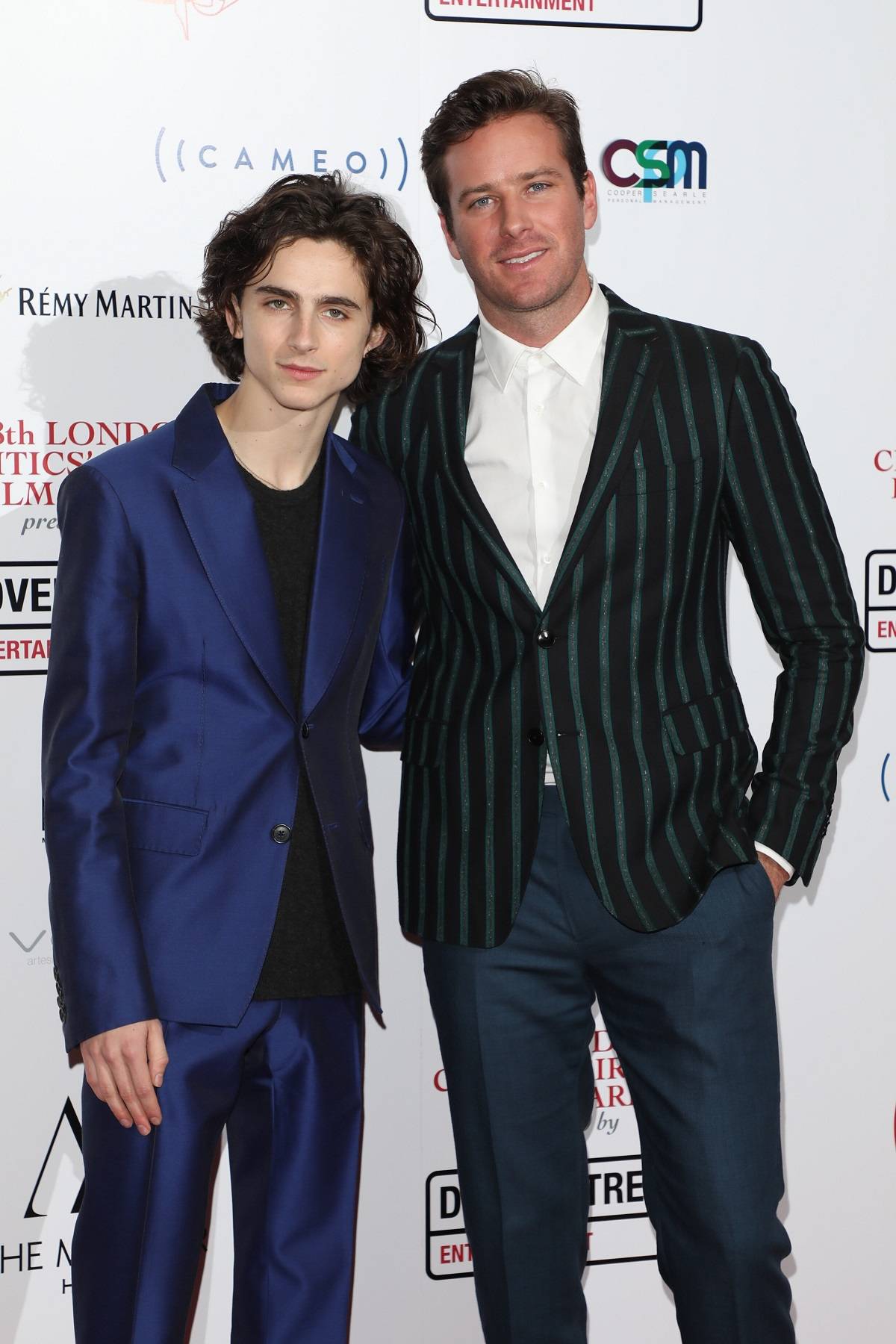 Timothee Chalamet i Armie Hammer