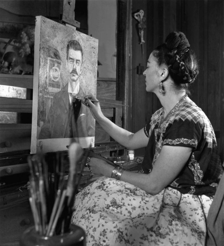 Frida Kallo zmarła 13 lipca 1954 roku w małym miasteczku  Coyoacán, z którego pochodziła. Fot. Getty Images