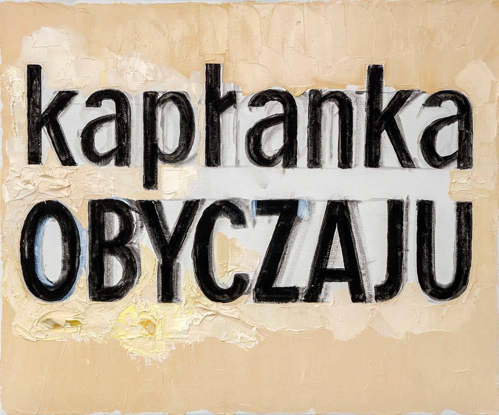 Jadwiga Sawicka, „Kapłanka obyczaju”, 2021(Fot. Dzięki uprzejmości galerii BWA Warszawa)