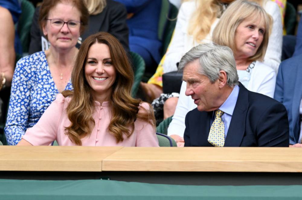 Księżna Kate z ojcem (Fot. Getty Images)