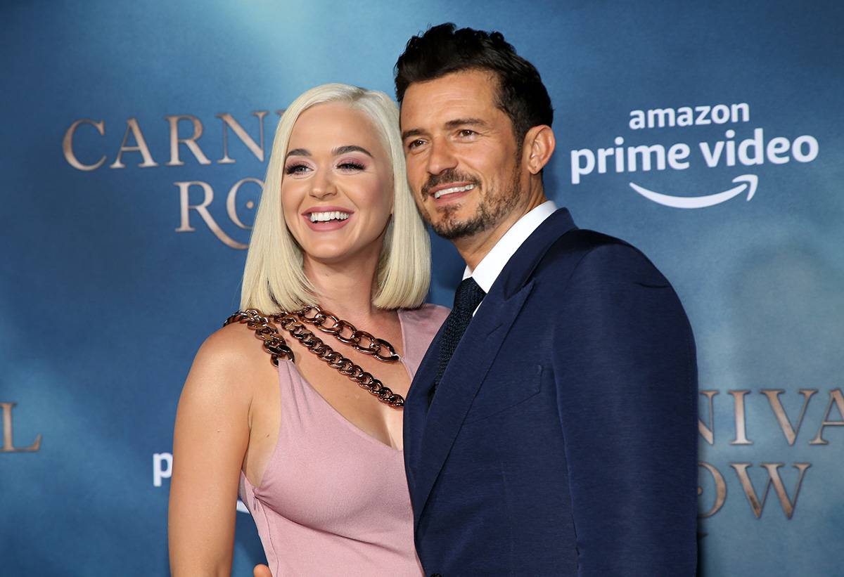 Katy Perry i Orlando Bloom (Fot. Phillip Faraone/Getty Images)