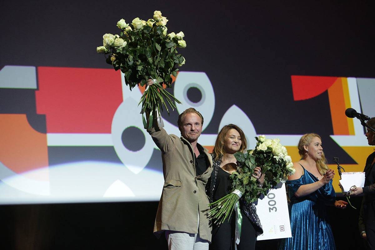 Jacek Borcuch i Gabriela Muskała w trakcie wręczania nagród (Fot. materiały prasowe)