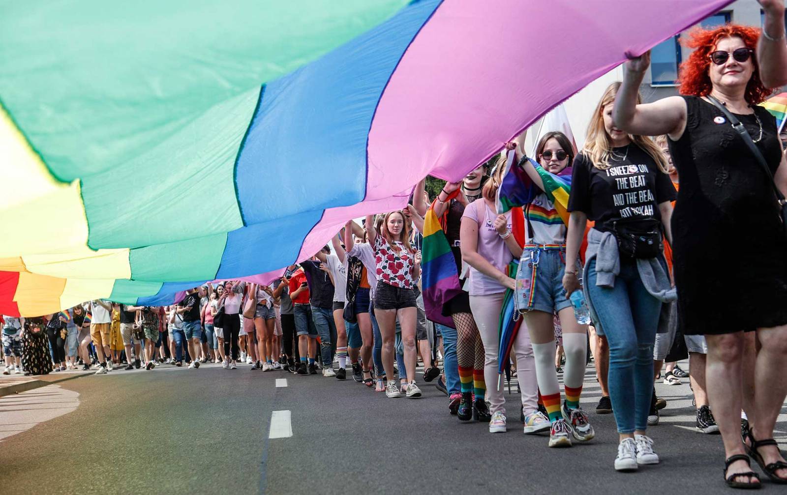 2.06.2019 Rzeszów. Parada Równości na ulicach Rzeszowa (Fot. Krzysztof Kapica)