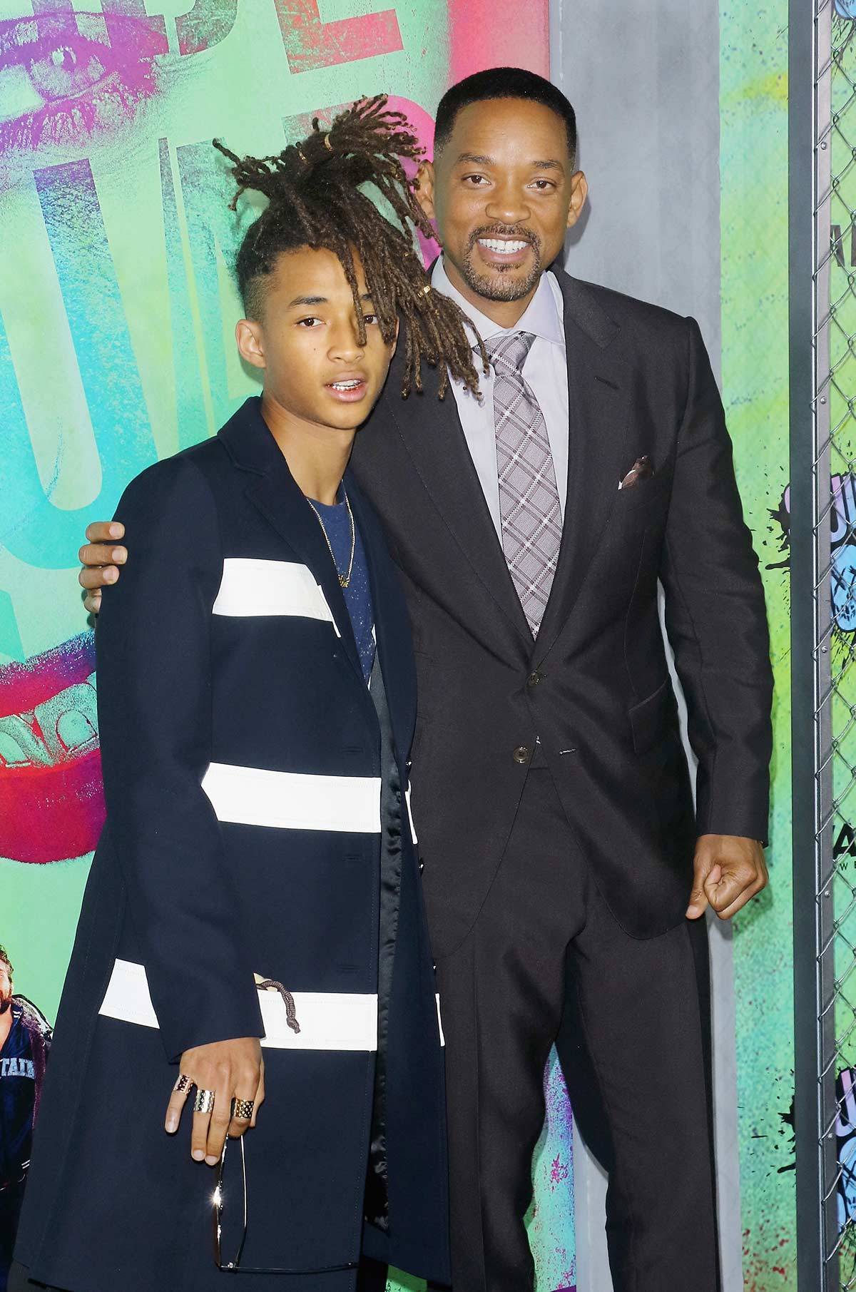 Jaden Smith i Will Smith (Fot. Getty Images)