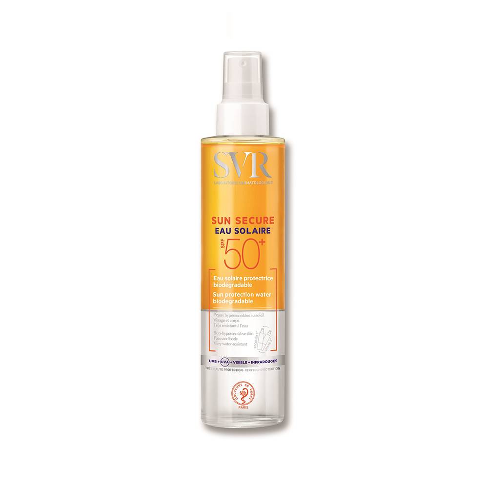 Sun Secure Spray SVR, cena 89 zł/pojemność: 200 ml. (Fot. Materiały prasowe)
