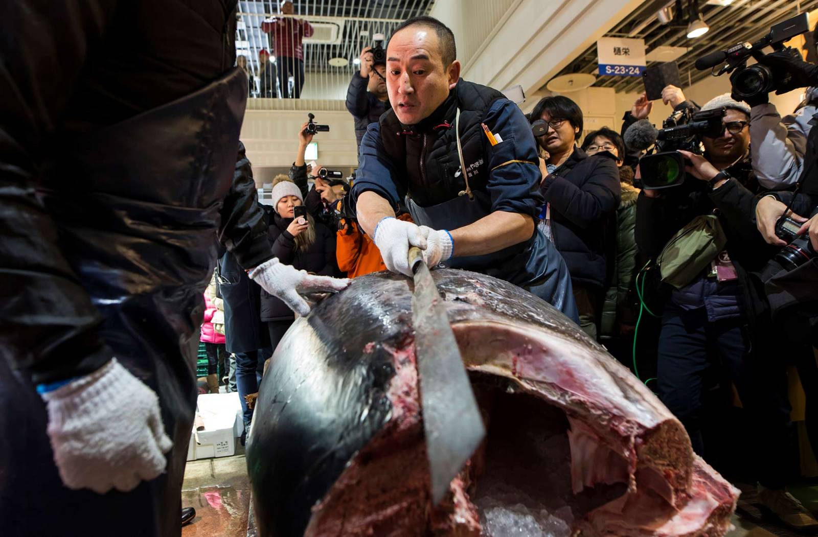 Targ Tsukiji, Tokio (fot. Tomohiro Ohsumi/Stringer)