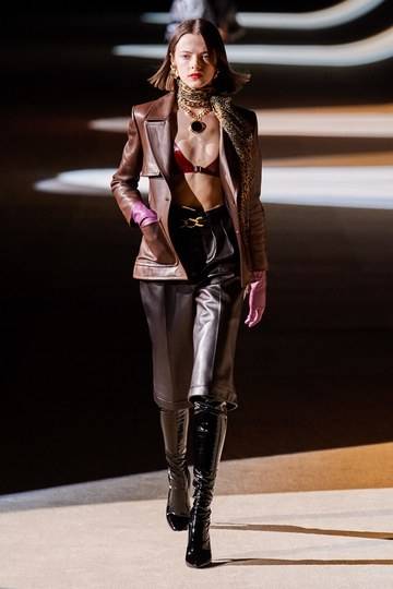 Saint Laurent ready-to-wear 2020 celebrated a womans right to express herself. 
© Gorunway