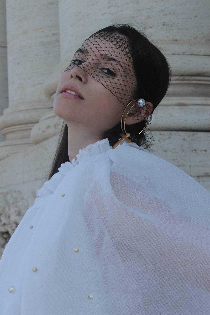 Fot. Claudia Vincenzino, modelka Elena Bulgac