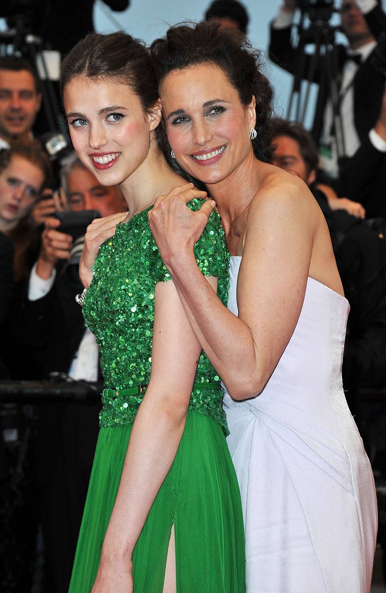 Andie MacDowell z córką Margaret Qualley / (Fot. Getty Images)