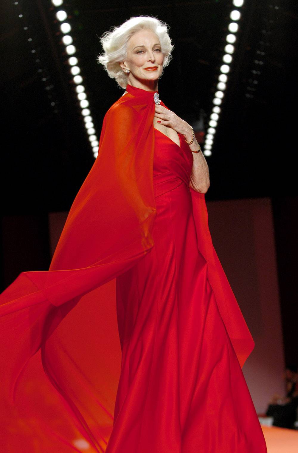 Carmen Dell’Orefice (Fot. Getty Images)