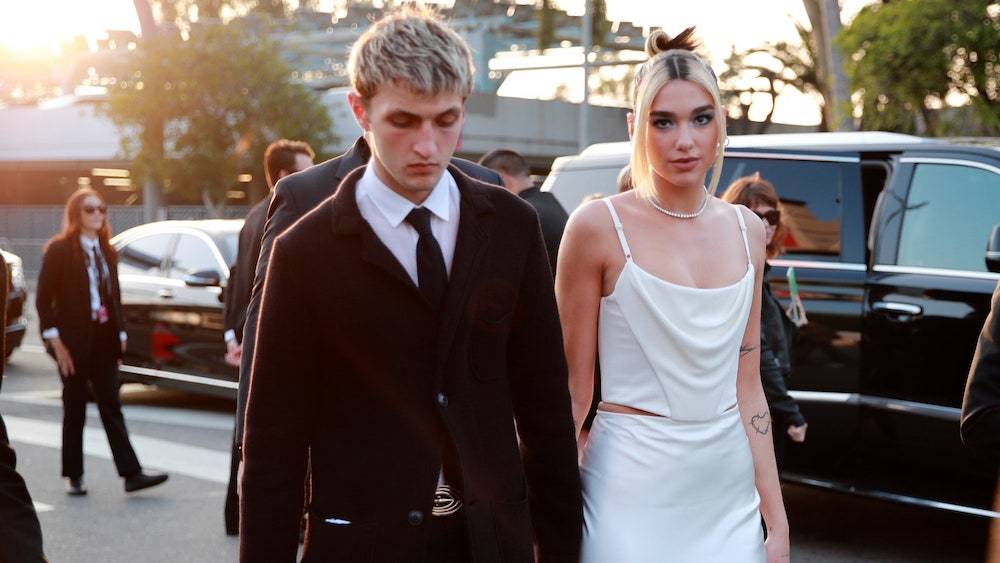 Anwar Hadid i Dua Lipa (Fot. Getty Images)