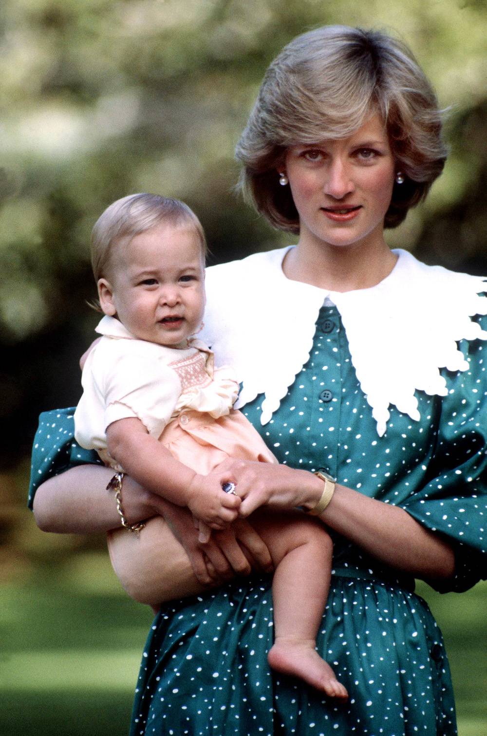 Księżna Diana z księciem Williamem (Fot. Getty Images)