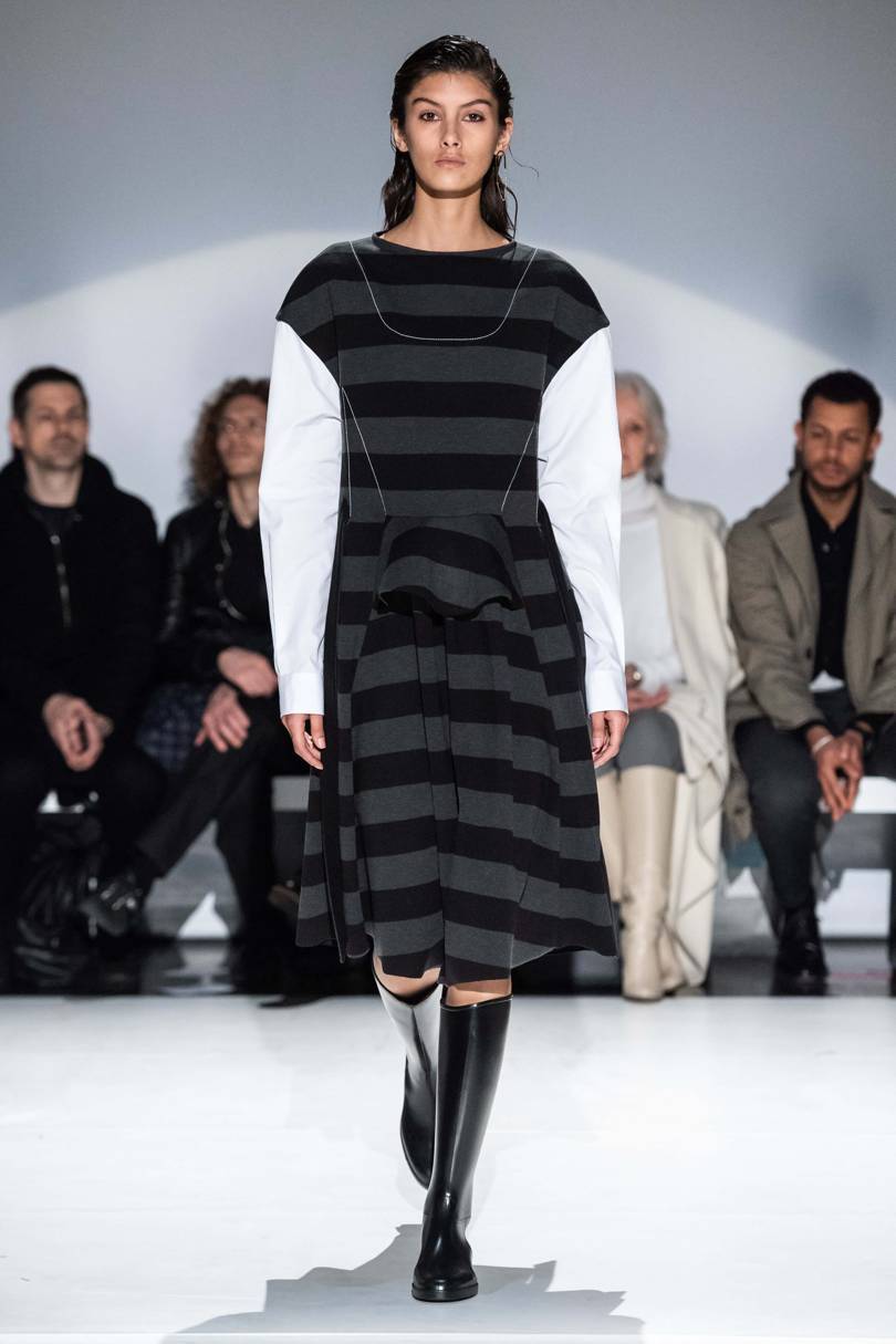 Chalayan has taken a rational approach to designing clothes for modern women. Credit: FILIPPO FIOR / GORUNWAY.COM