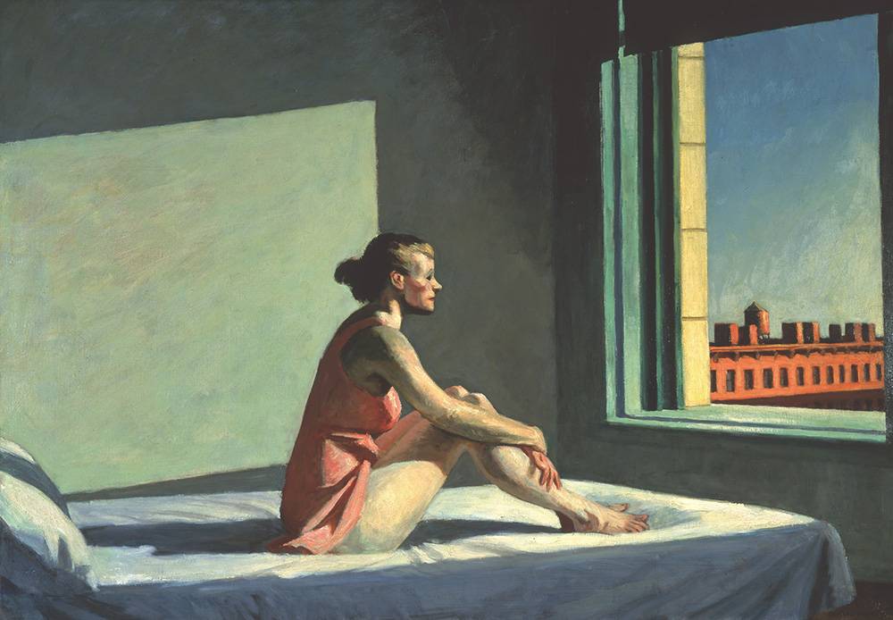  Edward Hopper, Morning sun, fot. materiały prasowe