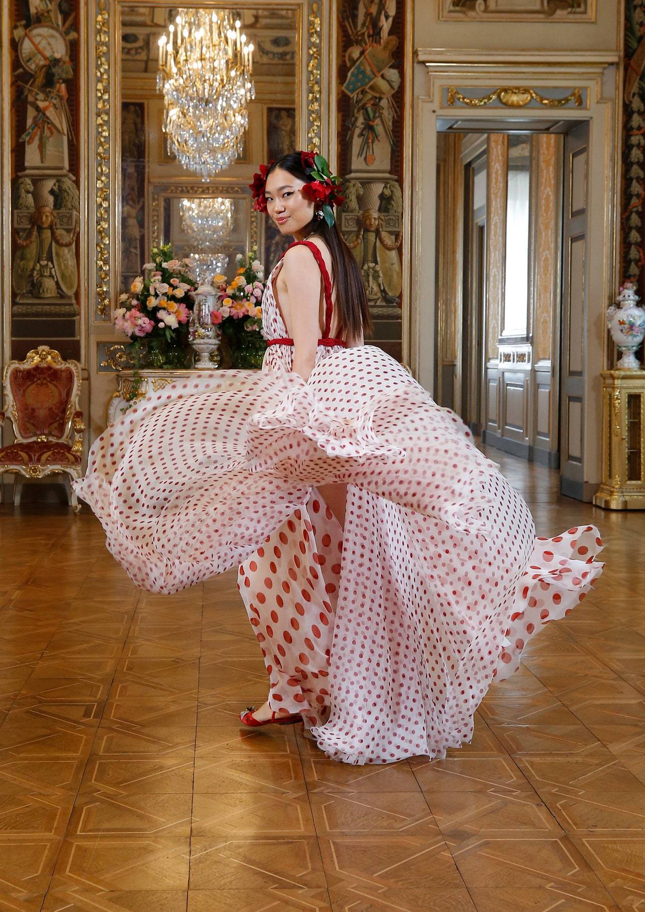 © The Dolce & Gabbana Summer 2020 haute couture collections were filmed at their Italian headquarters