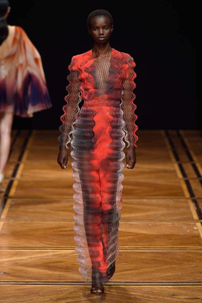 Iris van Herpen Couture, Spring 2019. Credit: GORUNWAY