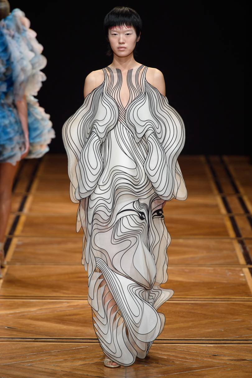 Iris van Herpen Couture, Spring 2019. Credit: GORUNWAY