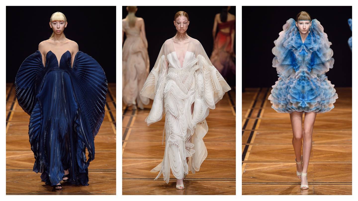 Iris van Herpen Couture, Spring 2019. Credit: GORUNWAY