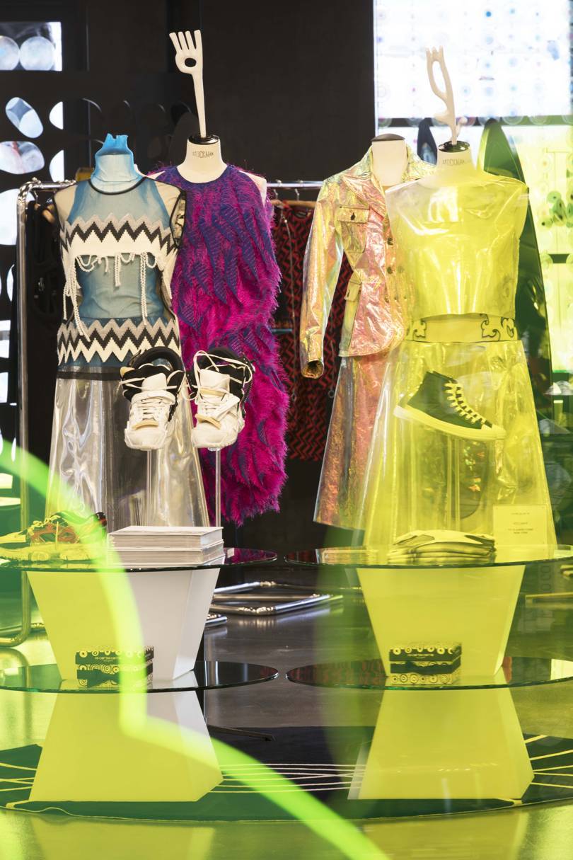 Exquisitely curated clothes lead the way to art through Carla Sozzanis living magazine. Credit: Corso Como