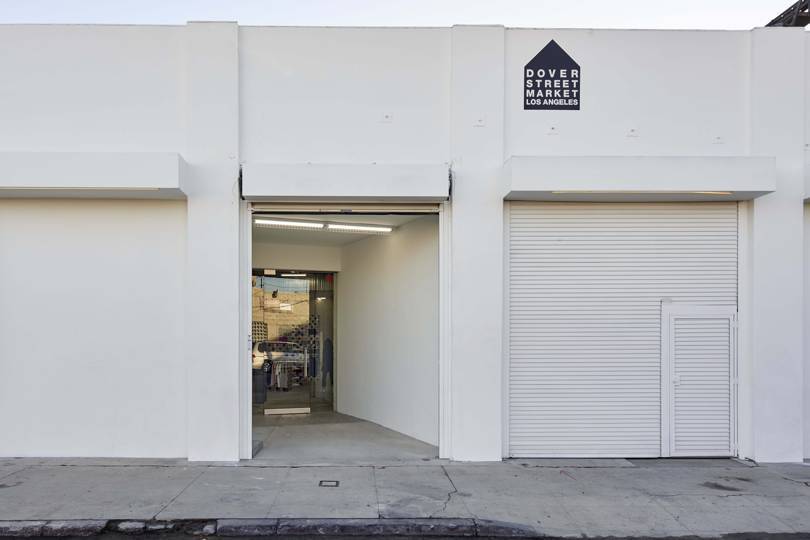 Two enormous, abandoned warehouses were converted to create the Dover Street Market, Los Angeles. Credit: Dover Street Market