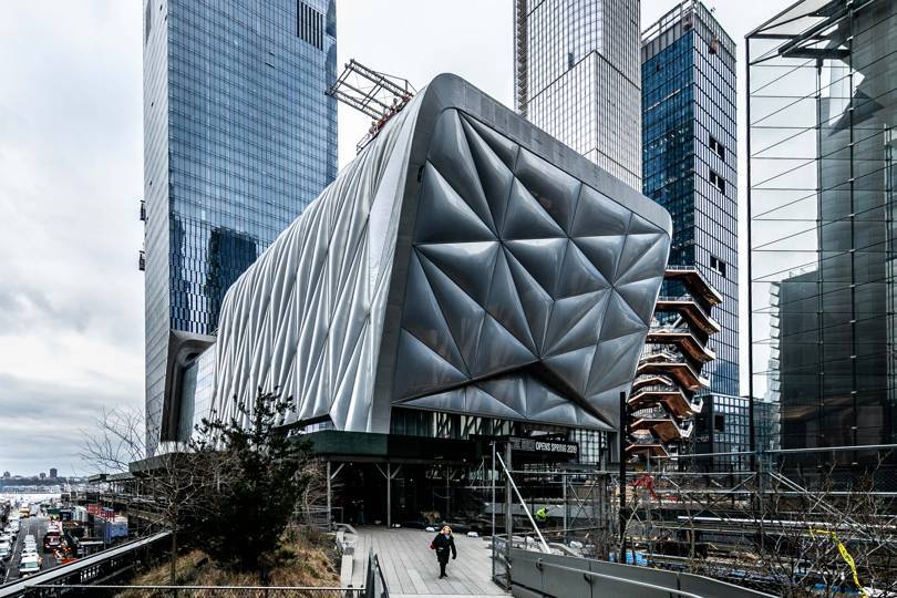 The Shed building Chairman Stephen Ross_s 25 billion Dollar Hudson Yards will be officially inaugurated in March. Credit: Getty Images
