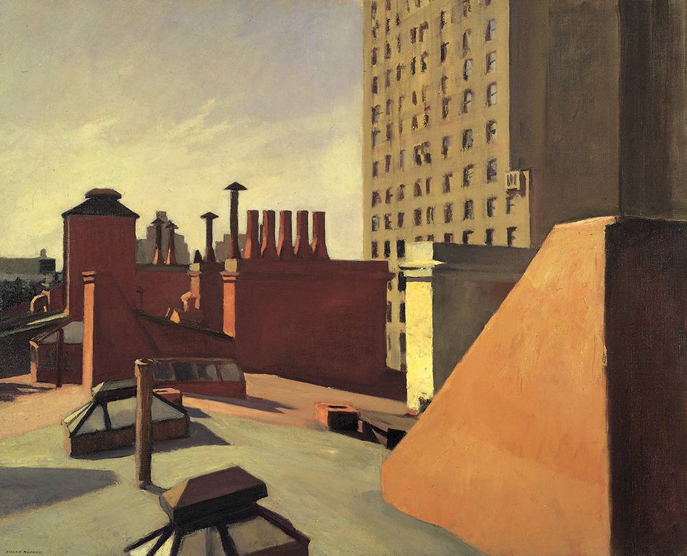Edward Hopper, City Roofs (Fot. Materały prasowe)