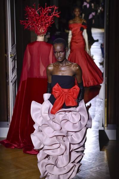 Valentino Haute Couture Spring/Summer 2020.
© Peter White/Getty Images