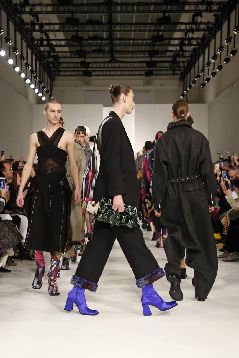 Galliano was at his original best for the Maison Margiela A/W19 collection. Credit: GETTY IMAGES