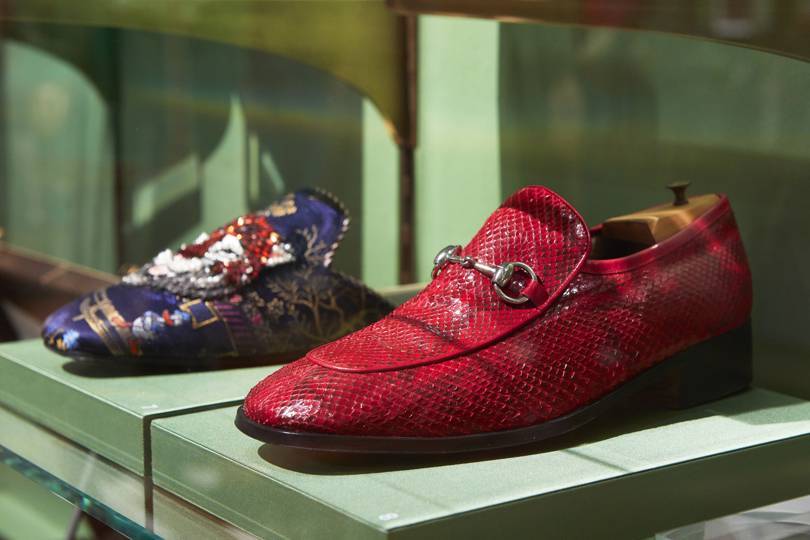 Displays from Guccis ‘Androgynous Mind Eclectic Body’ exhibition, Pitti Immagine, Florence, January 2019