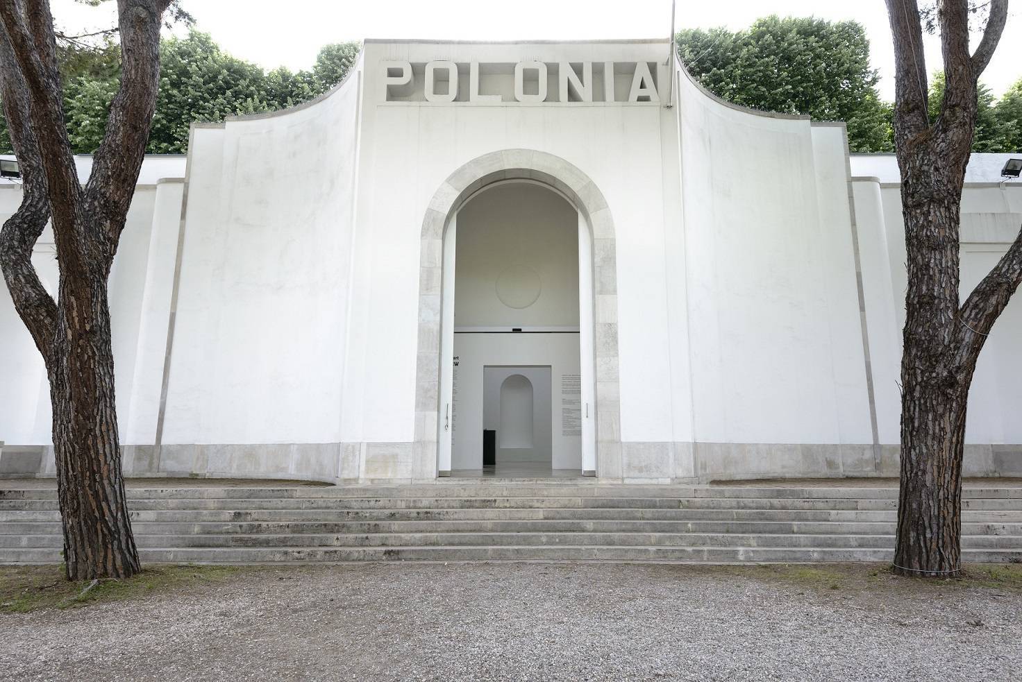 Fasada Pawilonu Polskiego w Wenecji, (Fot. Bartosz Górka)