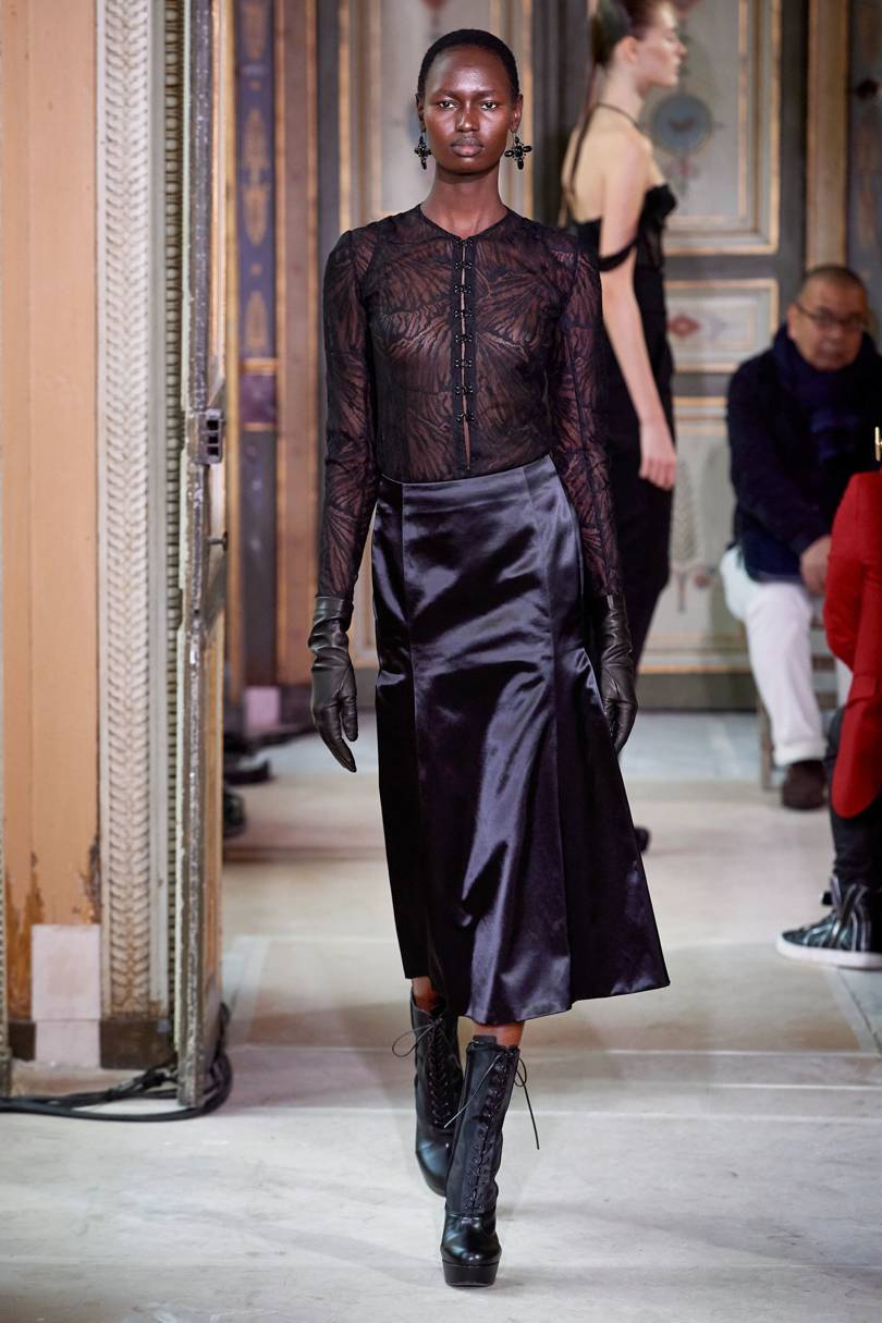 Olivier Theyskens autumn/winter 2019. Credit: GORUNWAY