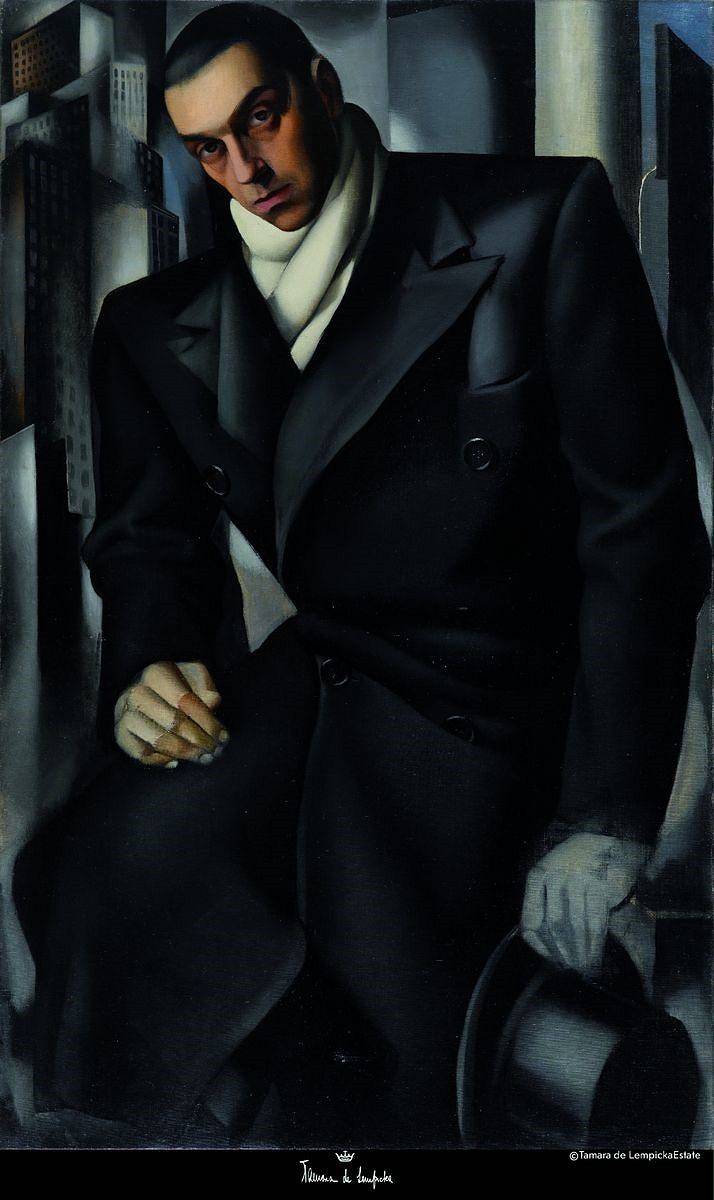 Tamara Łempicka, „Portret Tadeusza Łempickiego”, 1928, Fot. Materiały prasowe