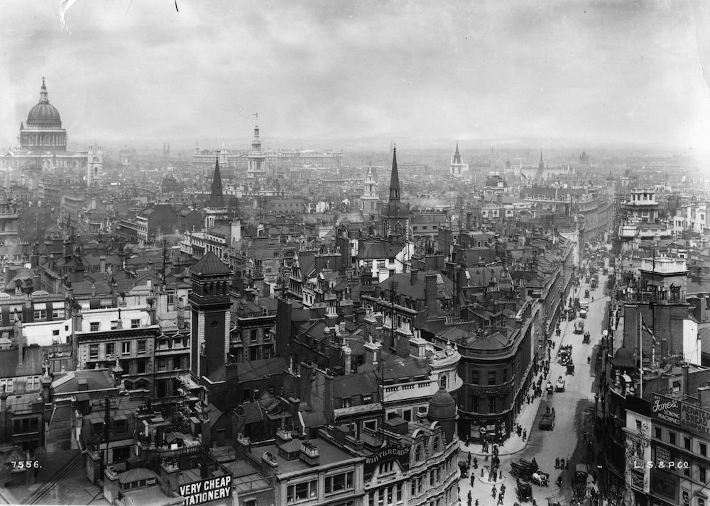 Londyn w 1905 roku (Fot. Getty Images)