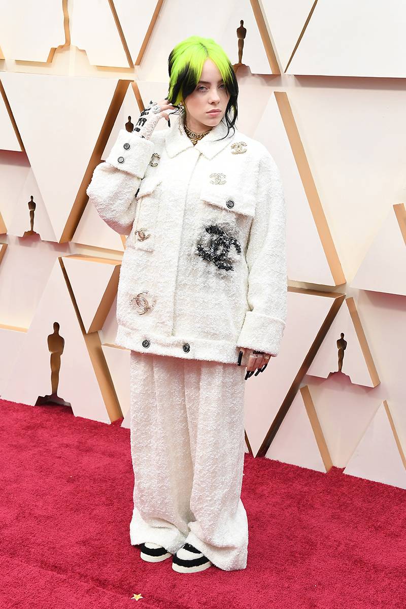 Billie Eilish na rozdaniu Oscarów (Fot. Getty Images)