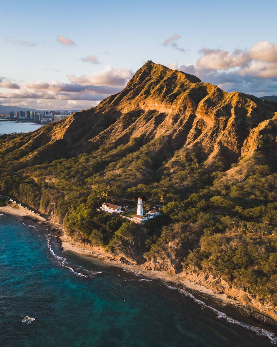 Latarnia morska na Diamond Head w Honolulu, Hawaje (Fot. Getty Images)