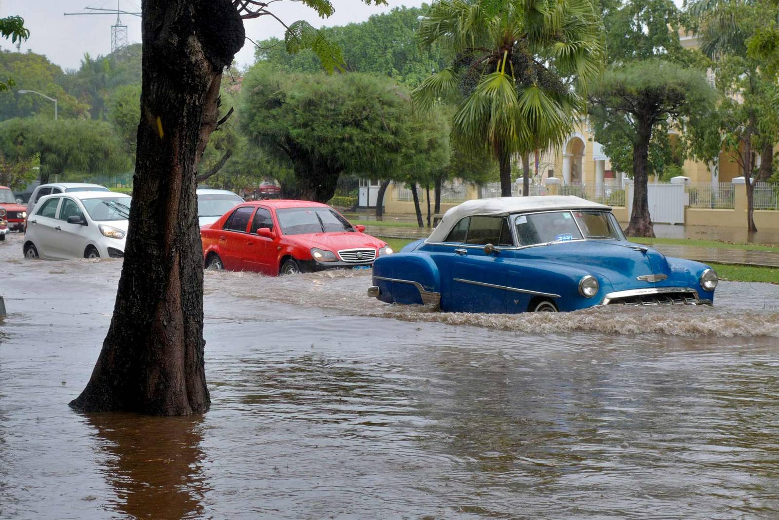 Hawana ztopiona po opadzie ulewnego deszczu (Fot. Getty Images)